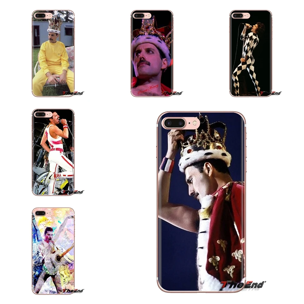 For Samsung Galaxy S3 S4 S5 Mini S6 S7 Edge S8 S9 S10 Plus Note 3 4 5 8 9 Freddie Mercury Queen band Transparent TPU Case Covers
For Samsung Galaxy S3 S4 S5 Mini S6 S7 Edge S8 S9 S10 Plus Note 3 4 5 8 9 Freddie Mercury Queen band Transparent TPU Case Covers