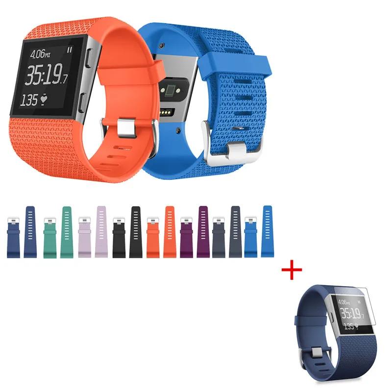 2in1 Silicone Bands Bracelet for FitBit Surge Band Strap Sports Smart Watch+ for screen protector 9H glass film
2in1 Silicone Bands Bracelet for FitBit Surge Band Strap Sports Smart Watch+ for screen protector 9H glass film