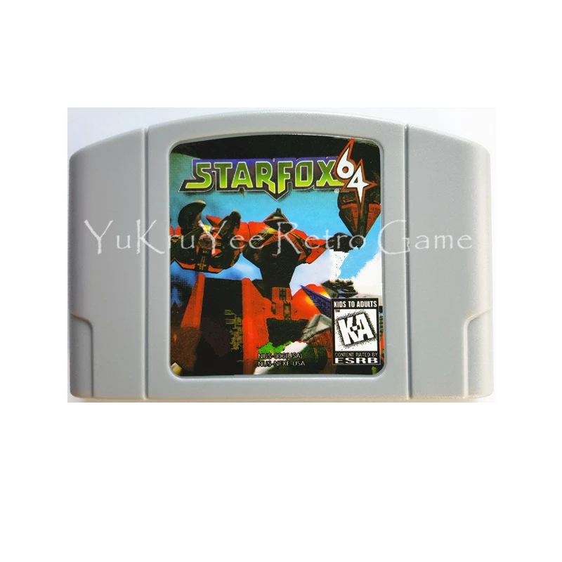 Star Fox 64 Video Game Accessories Memory Cartridge Card for 64 Bit Console US NTSC Version N28
Star Fox 64 Video Game Accessories Memory Cartridge Card for 64 Bit Console US NTSC Version N28