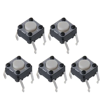 5Pcs Mouse Micro Switch For Logitech M185 M215 G300 G402 G602 M570 6x6x4.3mm High Speed New
5Pcs Mouse Micro Switch For Logitech M185 M215 G300 G402 G602 M570 6x6x4.3mm High Speed New