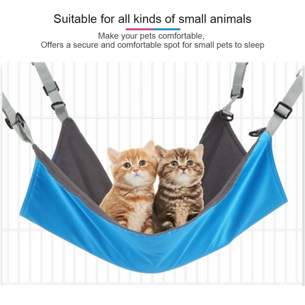 Reversible 2 Sides Pet Cat Cage Hammock Bed Mat for Small Pet Dog Soft Sleepy Pad Resting Hammocks Rabbit Hamster Hanging Bed
Reversible 2 Sides Pet Cat Cage Hammock Bed Mat for Small Pet Dog Soft Sleepy Pad Resting Hammocks Rabbit Hamster Hanging Bed