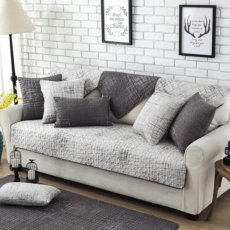 Artistic Grey Style Sofa Cover Thicken Cotton Cloth Couch Cover Non-slip Slipcover Corner Sofa Towel For Living Room Decor 1Pcs
Artistic Grey Style Sofa Cover Thicken Cotton Cloth Couch Cover Non-slip Slipcover Corner Sofa Towel For Living Room Decor 1Pcs