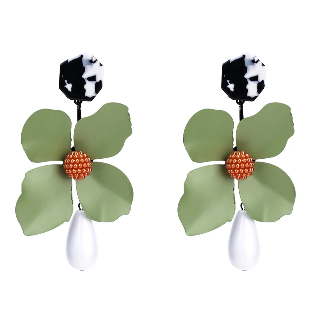 1 pair Fashion Flower Dangle Earrings for Women Bohemian Earbob Eardrop Decoration Jewelry for Dancing Pool Ball Beach Party
1 pair Fashion Flower Dangle Earrings for Women Bohemian Earbob Eardrop Decoration Jewelry for Dancing Pool Ball Beach Party