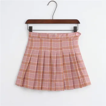 Harajuku Kawaii Mini Plaid Skirts Women Summer 2018 Korean Fashion Sweet Style Pleated Skirt Schoolgirl Streetwear Clothes G300
Harajuku Kawaii Mini Plaid Skirts Women Summer 2018 Korean Fashion Sweet Style Pleated Skirt Schoolgirl Streetwear Clothes G300