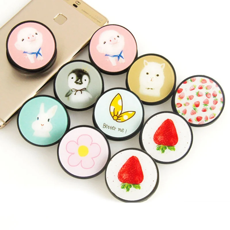 Cute Cartoon Round Universal Expanding Stand and Grip Finger Ring Holder Mobile Phone Folding bracket For iPhone 8 7 X XR XS MAX
Cute Cartoon Round Universal Expanding Stand and Grip Finger Ring Holder Mobile Phone Folding bracket For iPhone 8 7 X XR XS MAX