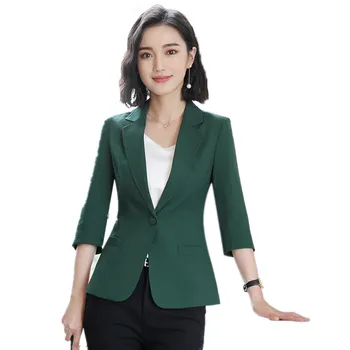Blazer Women 2020 Spring Autumn Half Sleeves White Small Suit Jacket Ladies Casual Formal Jackets Office Work Coat Tops
Blazer Women 2020 Spring Autumn Half Sleeves White Small Suit Jacket Ladies Casual Formal Jackets Office Work Coat Tops
