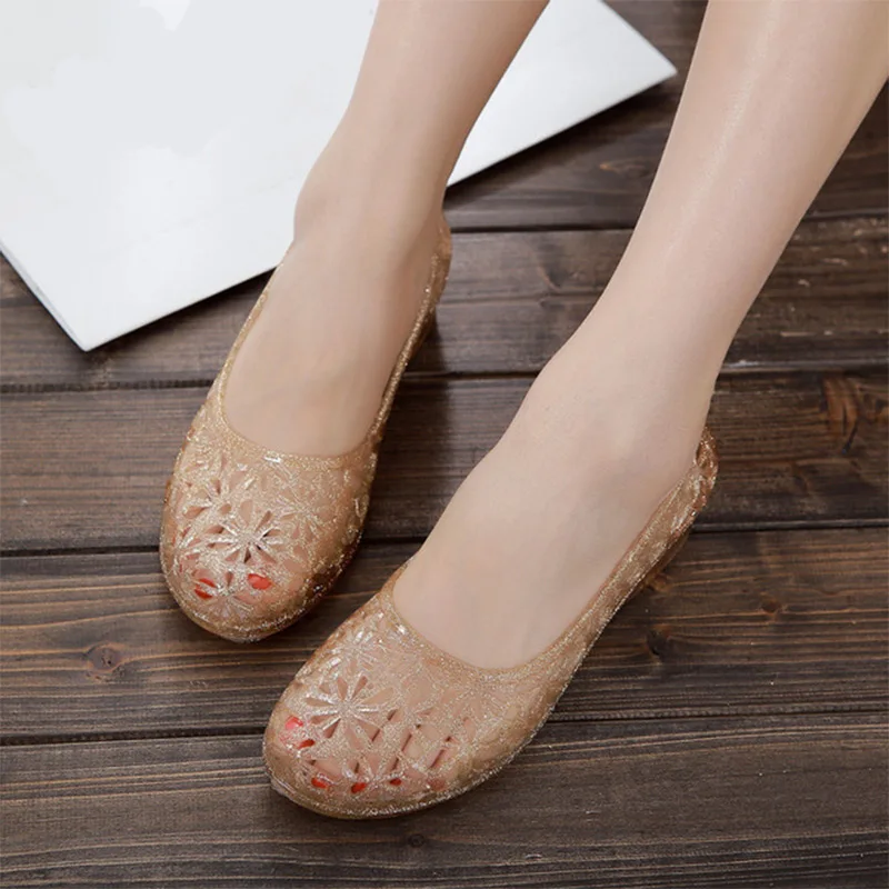 Summer Womens Sandals Flat Jelly Shoes Hollow Out Slip-On Loafers Female Soft Comfort Casual Shoes Fashion Ladies Footwear
Summer Womens Sandals Flat Jelly Shoes Hollow Out Slip-On Loafers Female Soft Comfort Casual Shoes Fashion Ladies Footwear