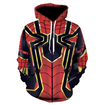 Avengers 3 Hoodies 3D Print Spiderman Hoodie Sweatshirts Spider Men/women Jackets Hooded Pullovers Streetwear Sudadera Hombre
Avengers 3 Hoodies 3D Print Spiderman Hoodie Sweatshirts Spider Men/women Jackets Hooded Pullovers Streetwear Sudadera Hombre