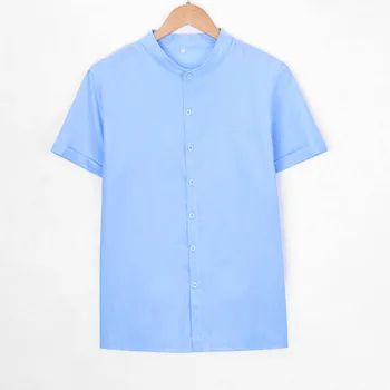Factory direct sales Men's Baggy Cotton Linen Solid Color Short Sleeve Retro Tops Blouse Men's Shirts Winter fashion
Factory direct sales Men's Baggy Cotton Linen Solid Color Short Sleeve Retro Tops Blouse Men's Shirts Winter fashion