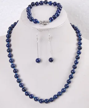 free shipping of new fashion 2014 charming 8mm Egyptian Lapis Lazuli Round Beads stone bead necklace bracelet earrings set BV110
free shipping of new fashion 2014 charming 8mm Egyptian Lapis Lazuli Round Beads stone bead necklace bracelet earrings set BV110