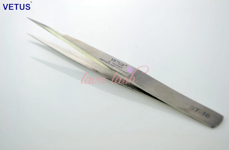 Free Shipping Genuine Vetus ST-16 Non-magnetic Stainless Steel Precision Tweezers for Eyelash Extensions Tools
Free Shipping Genuine Vetus ST-16 Non-magnetic Stainless Steel Precision Tweezers for Eyelash Extensions Tools