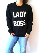 Lady Boss Sweatshirt Unisex for women funny slogan teen jumper cute sassy girlfriend gift jumper crewneck girl power saying-E015
Lady Boss Sweatshirt Unisex for women funny slogan teen jumper cute sassy girlfriend gift jumper crewneck girl power saying-E015