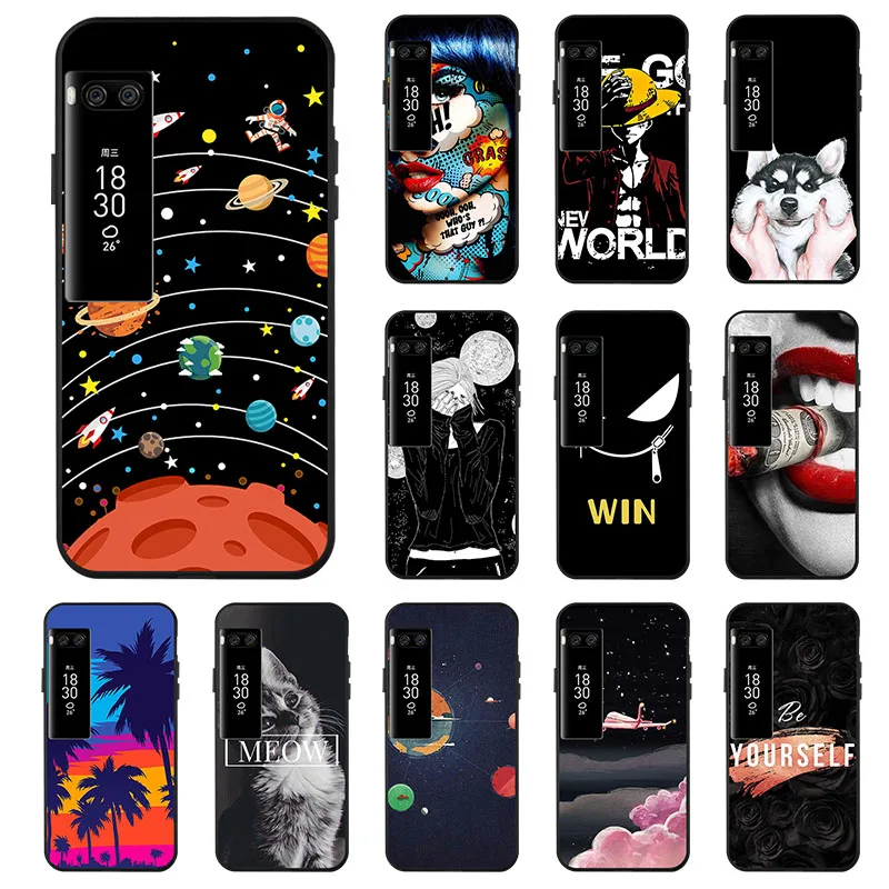 For Meizu Pro 7 Plus Case Cover Carton Cat Flowers Painted Soft Black Cover For Meizu Pro 7 Case Pro7 7Plus Fundas Coque Sheer
For Meizu Pro 7 Plus Case Cover Carton Cat Flowers Painted Soft Black Cover For Meizu Pro 7 Case Pro7 7Plus Fundas Coque Sheer