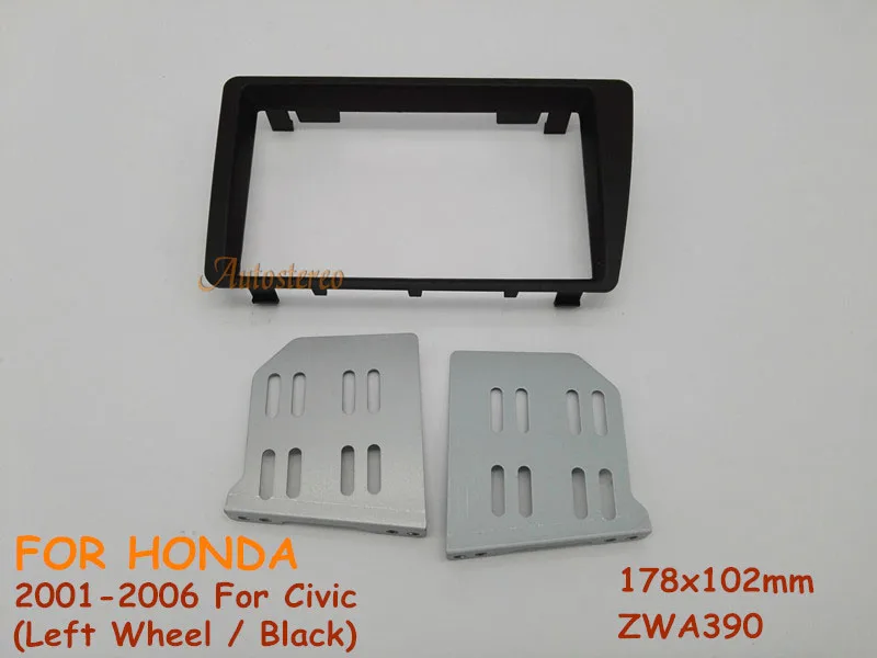 Double Din Car Radio Fascia for HONDA Civic 2001-2006 (Left Wheel / Black) facia frame panel dash mount kit adapter
Double Din Car Radio Fascia for HONDA Civic 2001-2006 (Left Wheel / Black) facia frame panel dash mount kit adapter