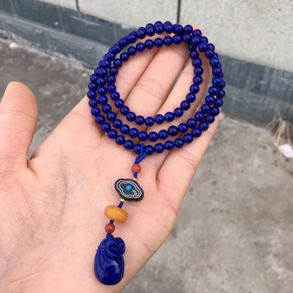 Fine Jewelry Ntural Blue Lapis Lazuli Gemstone Bracelets for women 5.3mm 35grams Fine Female Hologram Bracelet
Fine Jewelry Ntural Blue Lapis Lazuli Gemstone Bracelets for women 5.3mm 35grams Fine Female Hologram Bracelet