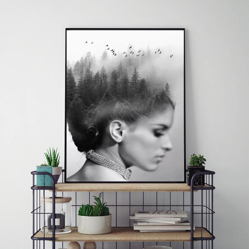 Retro Poster Black And White Bedroom Canvas Picture Wall Decoration Picture Print Landscape Character Painting Nordic Decoration
Retro Poster Black And White Bedroom Canvas Picture Wall Decoration Picture Print Landscape Character Painting Nordic Decoration