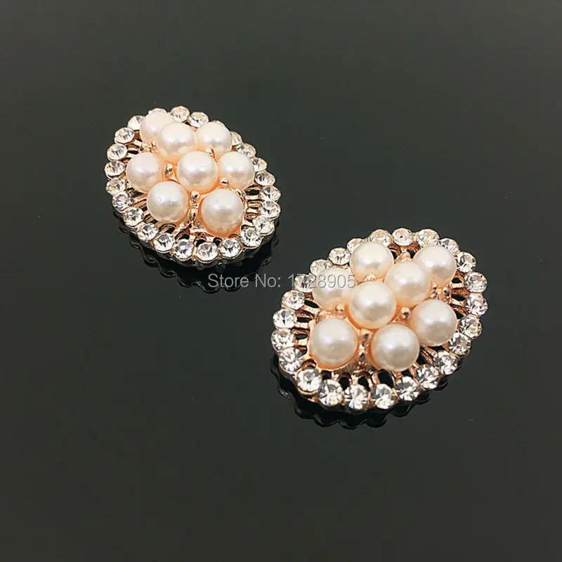 Mini Order 10pcs 19*26MM Clear Rhinestone Flatback Oval Buttons Crystal Embellishment With White Pearl For DIY Flower Centers
Mini Order 10pcs 19*26MM Clear Rhinestone Flatback Oval Buttons Crystal Embellishment With White Pearl For DIY Flower Centers