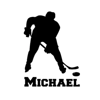 10cm*13cm Car Styling Ice Hockey Sports MICHAEL Windows Vinyl Car Stickers C5-0811
10cm*13cm Car Styling Ice Hockey Sports MICHAEL Windows Vinyl Car Stickers C5-0811
