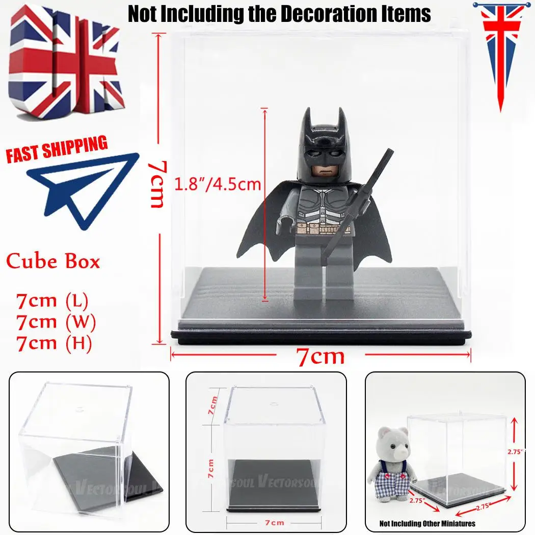 Odoria UK Acrylic Display Case 7cm Cube Perspex Box Dustproof Collections Protection
Odoria UK Acrylic Display Case 7cm Cube Perspex Box Dustproof Collections Protection