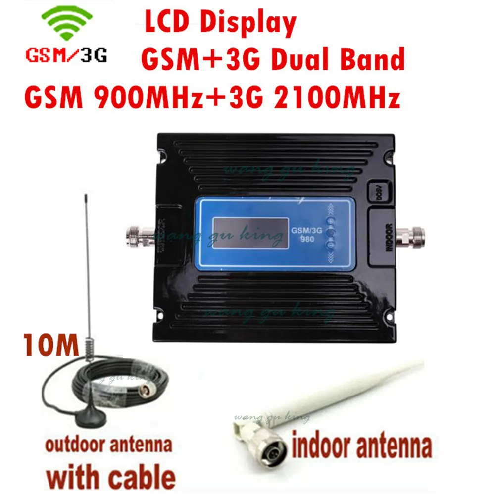 500 Square Meters 2G 3G GSM 900 WCDMA 2100 Dual Band Mobile Phone Signal Repeater GSM 3G UMTS Cellular Booster Amplifier Antenna
500 Square Meters 2G 3G GSM 900 WCDMA 2100 Dual Band Mobile Phone Signal Repeater GSM 3G UMTS Cellular Booster Amplifier Antenna