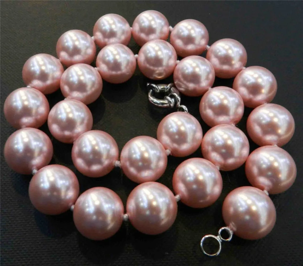 FREE SHIPPING>>>@@ > RHJ00142 Lovely 16mm Pink South Sea Shell Pearl Necklace 18" AAA+
FREE SHIPPING>>>@@ > RHJ00142 Lovely 16mm Pink South Sea Shell Pearl Necklace 18" AAA+