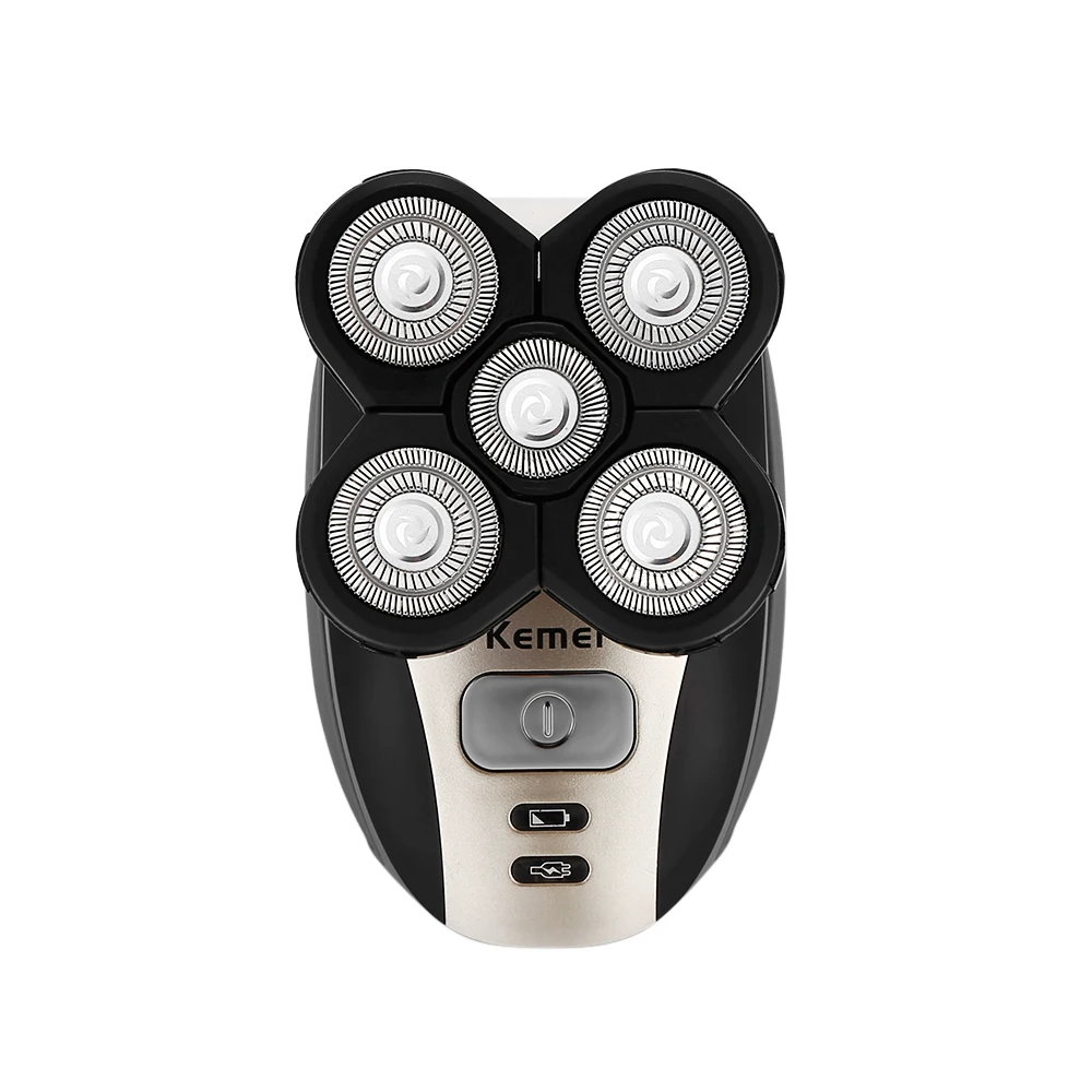 KEMEI KM - 1000 4D Male Face Care 5-in-1 Suit Replaceable Portable Razor Nose Trimmer Hair Clipper Electric Shaver Z30
KEMEI KM - 1000 4D Male Face Care 5-in-1 Suit Replaceable Portable Razor Nose Trimmer Hair Clipper Electric Shaver Z30