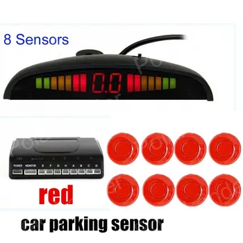 with LED Display monitor 8 Sensors car Kit Reversing Radar System Parking Radar Buzzer System 4 front 4 rear Parking Sensors
with LED Display monitor 8 Sensors car Kit Reversing Radar System Parking Radar Buzzer System 4 front 4 rear Parking Sensors