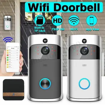 Higestone WiFi Smart Video Doorbell IP Camera Ring Door bell Two Way Audio Wireless APP Control iOS Android Battery Powered
Higestone WiFi Smart Video Doorbell IP Camera Ring Door bell Two Way Audio Wireless APP Control iOS Android Battery Powered