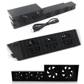 USB External Super Turbo Temperature Control Cooling Fan Cooler For Sony Playstation 4 Pro Slim PS4 Pro Slim PS4 Gaming Console
USB External Super Turbo Temperature Control Cooling Fan Cooler For Sony Playstation 4 Pro Slim PS4 Pro Slim PS4 Gaming Console