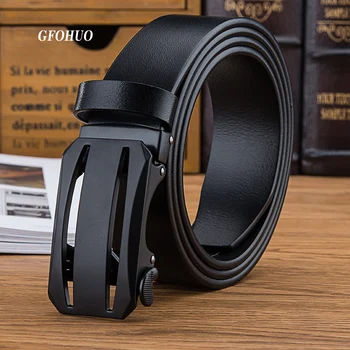 Simple and Elegant Business Belt Men Cowskin Genuine Luxury Leather Belts for Men Strap Male Metal Black Automatic Buckle
Simple and Elegant Business Belt Men Cowskin Genuine Luxury Leather Belts for Men Strap Male Metal Black Automatic Buckle