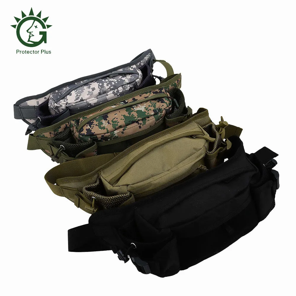 Protector Plus Outdoor Multifunctional Military Waist Bag Men Women Waterproof Cell Phone for Running Hiking Camping Traveling
Protector Plus Outdoor Multifunctional Military Waist Bag Men Women Waterproof Cell Phone for Running Hiking Camping Traveling
