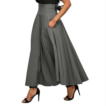Spring Summer 2019 Women Long Maxi Long Pleated Skirt High Waist Elascity Casual Party Skirt Women Long Skirt
Spring Summer 2019 Women Long Maxi Long Pleated Skirt High Waist Elascity Casual Party Skirt Women Long Skirt