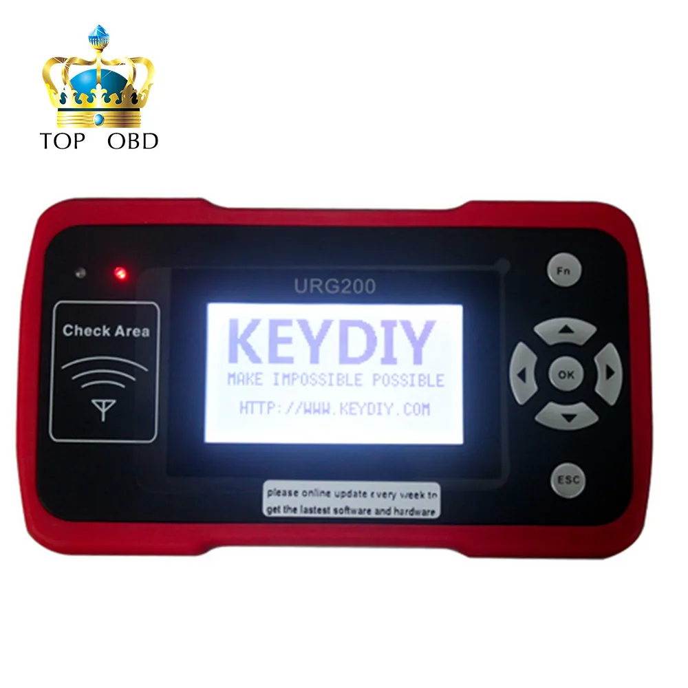 Original KEYDIY URG200 Remote Master Same Fuction as KD900 Car Key Programming Machine -Best Tool World with 1000 Tokens
Original KEYDIY URG200 Remote Master Same Fuction as KD900 Car Key Programming Machine -Best Tool World with 1000 Tokens