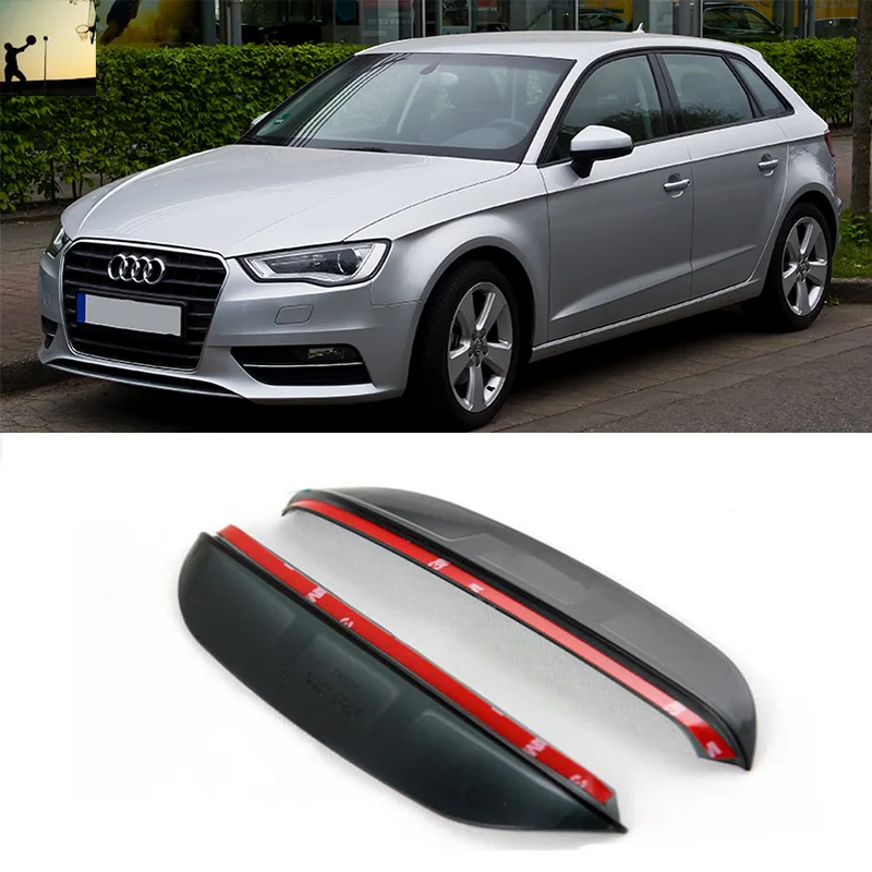 FOR AUDI A3 Third generation From 2012 to now Carbon rearview mirror rain eyebrow Rainproof Flexible Blade Protector Car Styling
FOR AUDI A3 Third generation From 2012 to now Carbon rearview mirror rain eyebrow Rainproof Flexible Blade Protector Car Styling