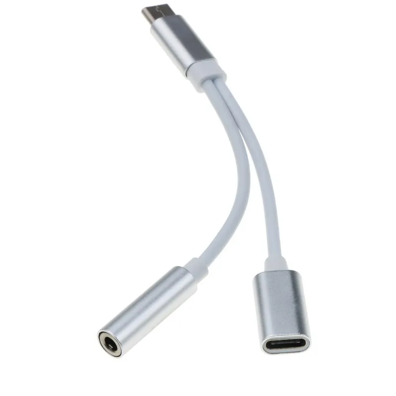 USB Type-C To 3.5mm Jack AUX Headphone Audio Splitter Converter Adapter Cable For Leeco Le Max 2/Pro 3 S3 For Xiaomi Mi 6 6x
USB Type-C To 3.5mm Jack AUX Headphone Audio Splitter Converter Adapter Cable For Leeco Le Max 2/Pro 3 S3 For Xiaomi Mi 6 6x