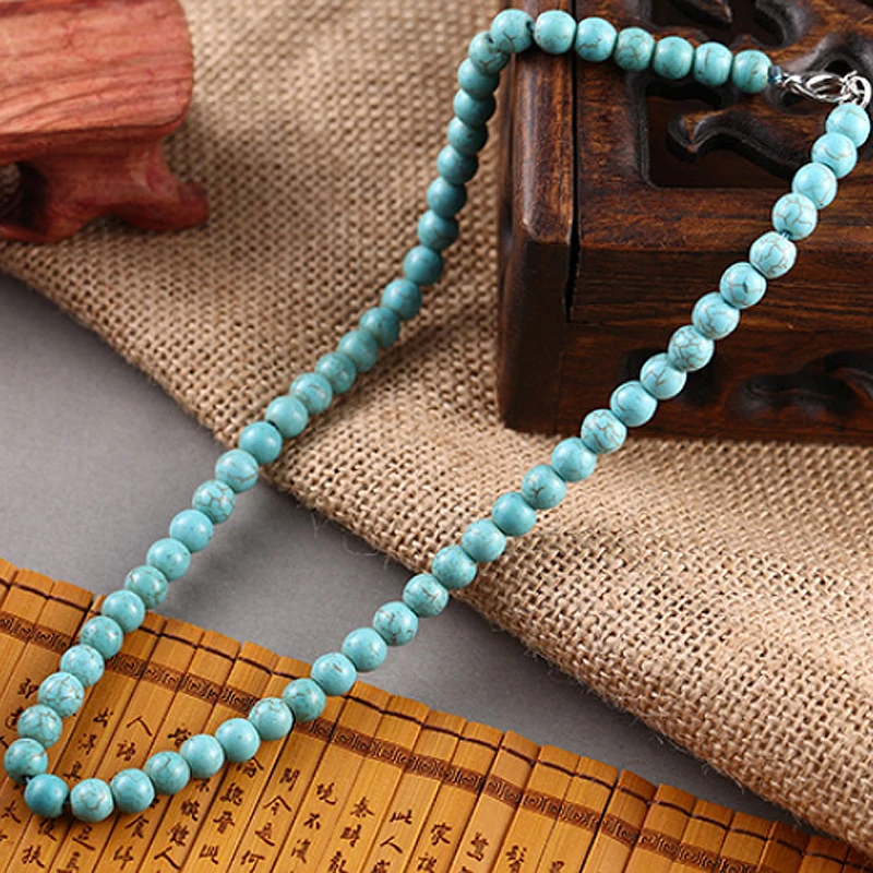 All natural tur-quoise necklace,Personality tur-quoise Beaded necklace,fashion long necklace jewelry
All natural tur-quoise necklace,Personality tur-quoise Beaded necklace,fashion long necklace jewelry