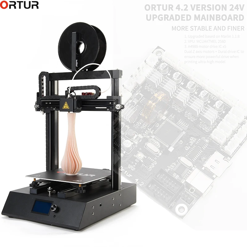 Ortur-4 Semi Assembled 3D Printer Machine FDM Plus Size Newest Rigid High Precision 3d Drucker Cheap 3d Printer Kit Impresora 3d
Ortur-4 Semi Assembled 3D Printer Machine FDM Plus Size Newest Rigid High Precision 3d Drucker Cheap 3d Printer Kit Impresora 3d