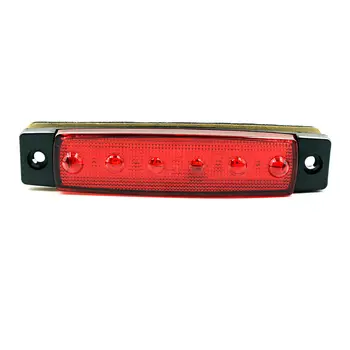 Light Indicators Side Marker 6 LED Trailer Truck Red+Amber+White Rear 12V 30 PCS
Light Indicators Side Marker 6 LED Trailer Truck Red+Amber+White Rear 12V 30 PCS