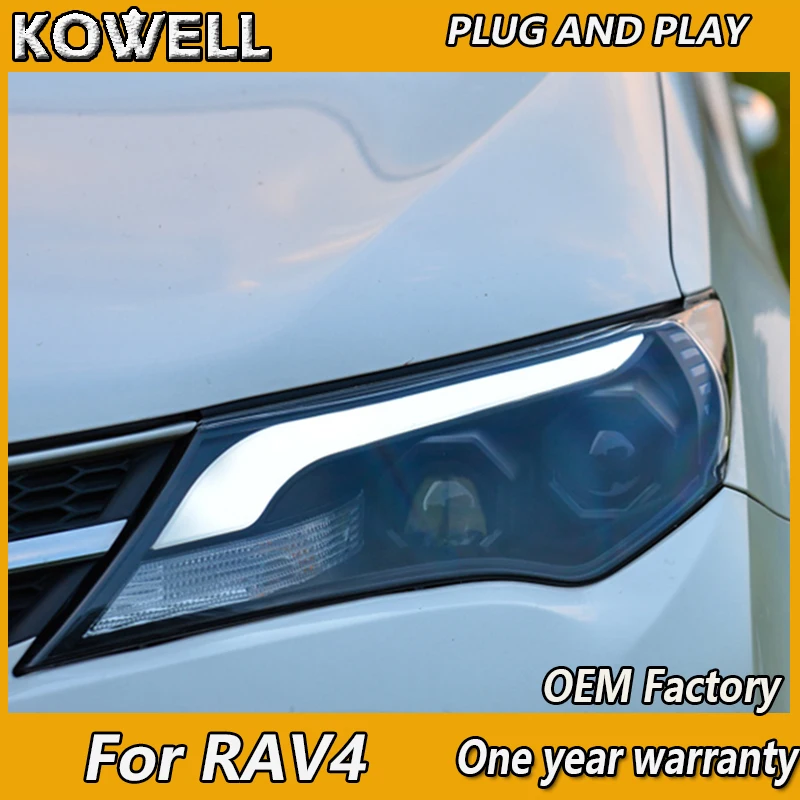 KOWELL стайлинга автомобилей для 2014-новинка 2015 RAV4 светодиодный фары RAV4 светодиодный фары DRL Bi Xenon объектив высокого ближнего парковка Туман лампа
KOWELL стайлинга автомобилей для 2014-новинка 2015 RAV4 светодиодный фары RAV4 светодиодный фары DRL Bi Xenon объектив высокого ближнего парковка Туман лампа