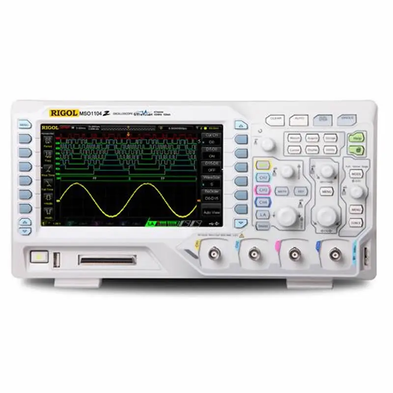 RIGOL MSO1104Z mixed signal digital oscilloscope 100M bandwidth 12M storage depth + logic analyzer
RIGOL MSO1104Z mixed signal digital oscilloscope 100M bandwidth 12M storage depth + logic analyzer
