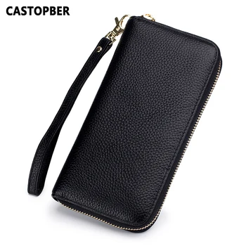 New Women Wallets Luxury Brand Fashion Designer Zipper Purse Tassel Wallet Cow Genuine Leather Long Day Clutches RFID Blocking
New Women Wallets Luxury Brand Fashion Designer Zipper Purse Tassel Wallet Cow Genuine Leather Long Day Clutches RFID Blocking