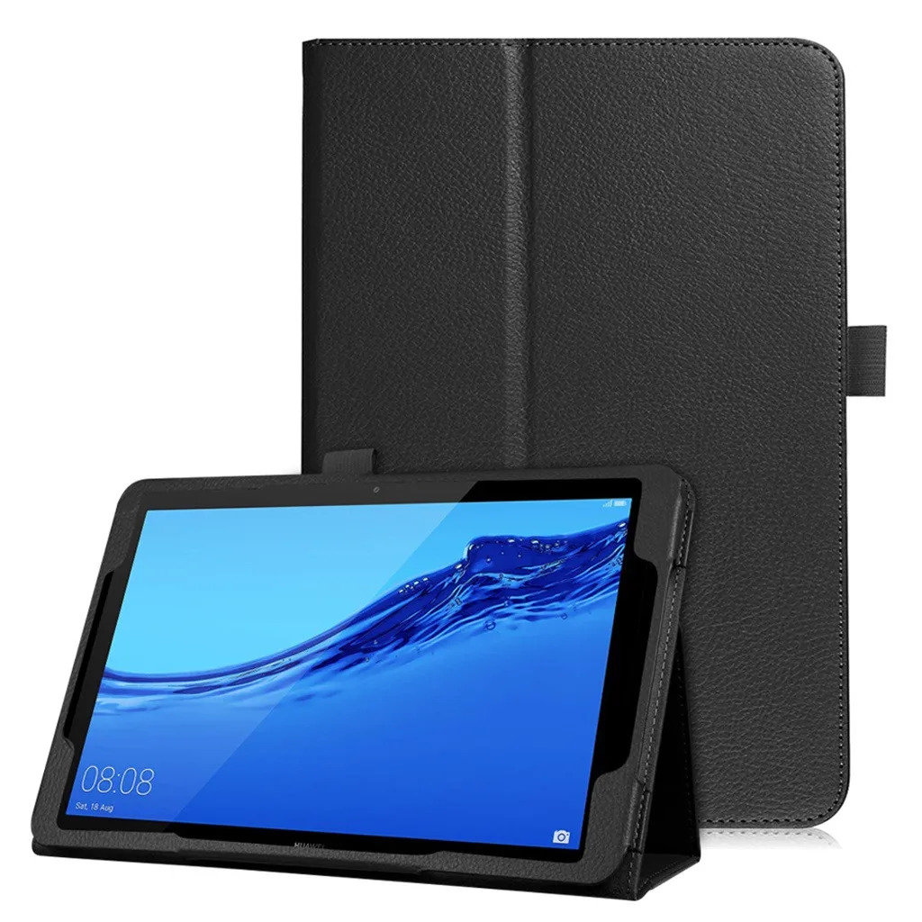 For Huawei Mediapad T5 10inch Smart Magnetic Leather Flip Case Sleep/wake function Folio side open large lychee PU Stand Cover
For Huawei Mediapad T5 10inch Smart Magnetic Leather Flip Case Sleep/wake function Folio side open large lychee PU Stand Cover