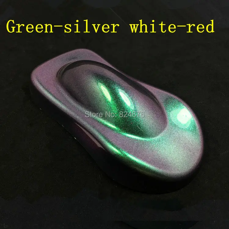 green-silver white-red