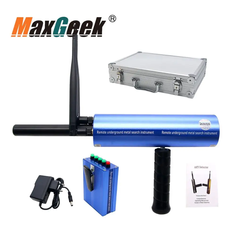 Maxgeek AKS Long Range Gold Metal Detector Handheld Type Metal Searcher Gems Diamond Finder with Three Antennas
Maxgeek AKS Long Range Gold Metal Detector Handheld Type Metal Searcher Gems Diamond Finder with Three Antennas