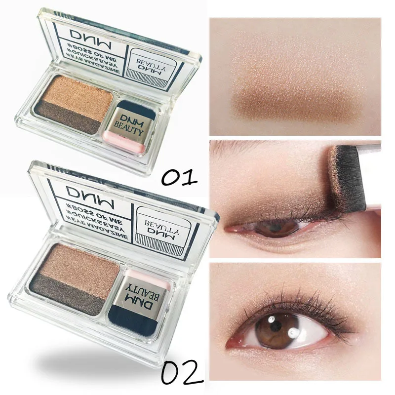 Double Color Lazy Eye Shadow Layer Makeup Palette Waterproof beginner Shimmer Glitter Mineral Powder EyeShadow Cosmetics
Double Color Lazy Eye Shadow Layer Makeup Palette Waterproof beginner Shimmer Glitter Mineral Powder EyeShadow Cosmetics