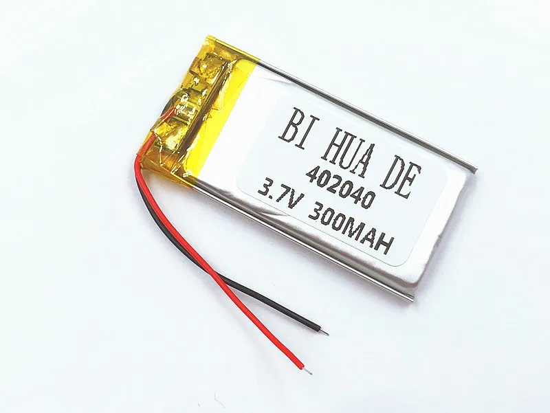 3.7V 300mAh 402040 Lithium Polymer Li-Po li ion Rechargeable Battery cells For Mp3 MP4 MP5 GPS MID Smart Watch mobile Bluetooth
3.7V 300mAh 402040 Lithium Polymer Li-Po li ion Rechargeable Battery cells For Mp3 MP4 MP5 GPS MID Smart Watch mobile Bluetooth