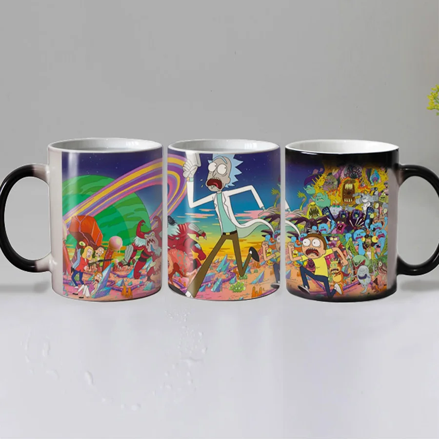 Rick and morty monster Heat sensitive Coffee mug cups Ceramic Magic Color changing Tea Cup best gift for kids
Rick and morty monster Heat sensitive Coffee mug cups Ceramic Magic Color changing Tea Cup best gift for kids