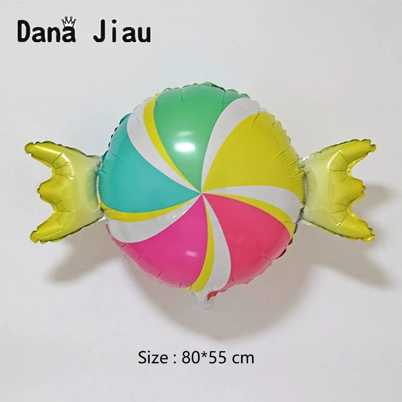 1pc 80*55cm big candy birthday party aluminium foil balloons kids toy wedding school event decations christmas gift balloon
1pc 80*55cm big candy birthday party aluminium foil balloons kids toy wedding school event decations christmas gift balloon