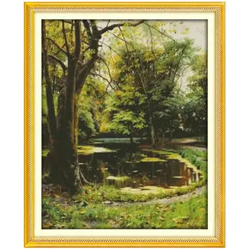 8the Jungle Stream Counted Cross Stitch 11CT 14CT Cross Stitch Sets landscape Cross-stitch Kits Embroidery Needlework
8the Jungle Stream Counted Cross Stitch 11CT 14CT Cross Stitch Sets landscape Cross-stitch Kits Embroidery Needlework