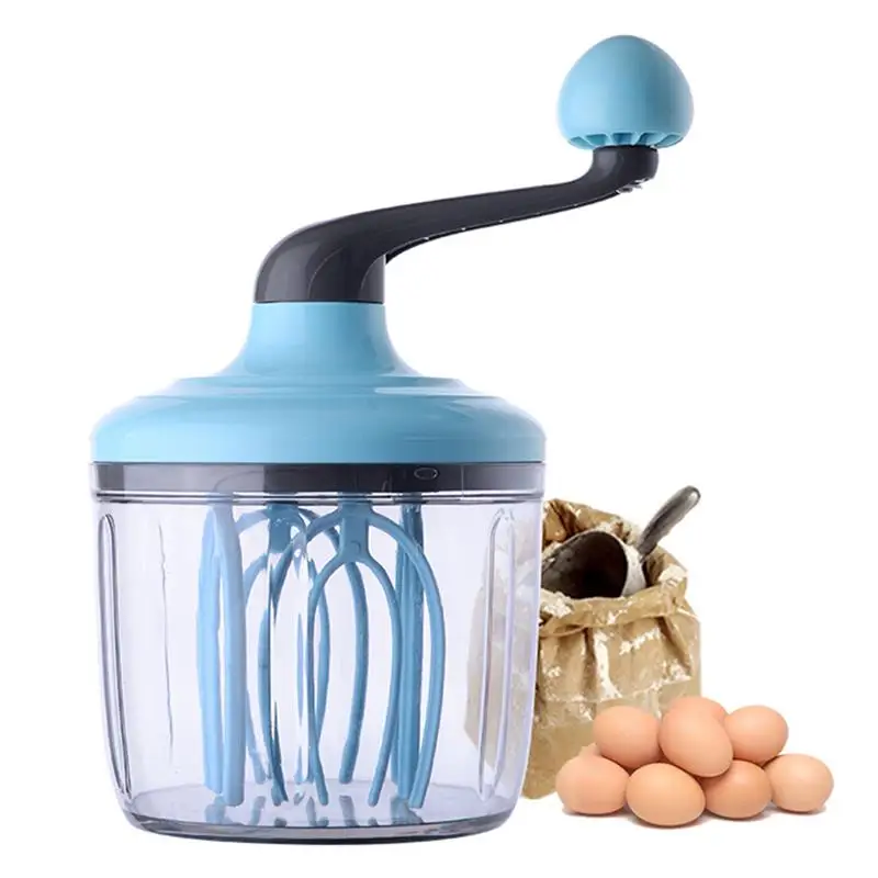 Multifunctional Manual Plastic Egg Beater Hand-Held Egg Mixer Blender Hand-cranked Egg Beater Tool Kitchen Baking Supply
Multifunctional Manual Plastic Egg Beater Hand-Held Egg Mixer Blender Hand-cranked Egg Beater Tool Kitchen Baking Supply